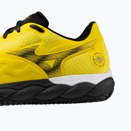 Padel shoes Mizuno Wave Enforce Court Padel Vibrant yellow/black/black sand