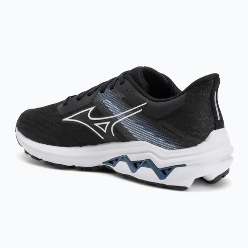 Men's running shoes Mizuno Wave Equate 9 black/white/vintage indigo