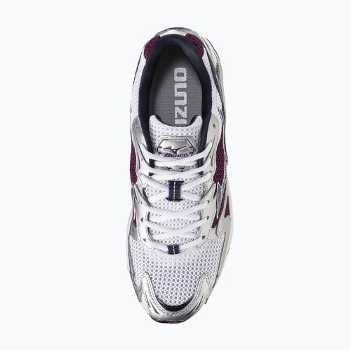 Shoes Mizuno Wave Rider 10 white/baritone blue/dark purple