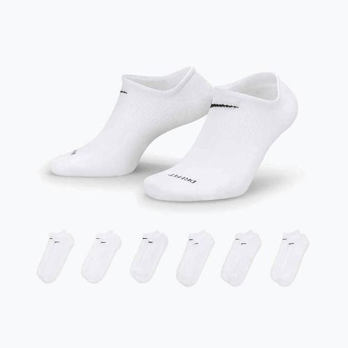 Socks Nike Everyday Lightweight No Show 6 pairs white/black