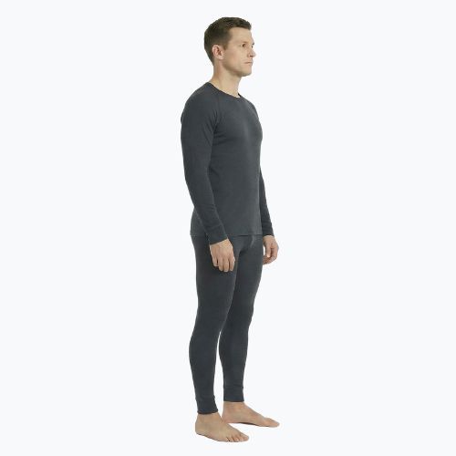 Men's thermal underwear set WOOLCANO Merino SET0540 grey