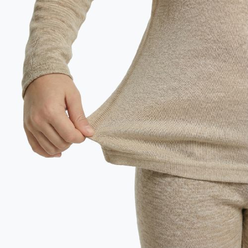 Children's thermal underwear set WOOLCANO Merino SET0683 beige