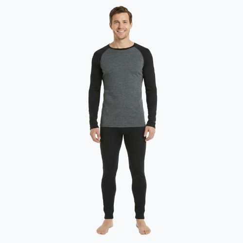 Men's thermal underwear set WOOLCANO thermal Merino SET0978 grey