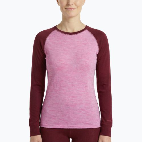 Thermal underwear set WOOLCANO Merino SET0980 purple