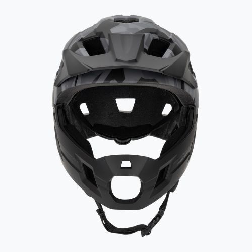 Children's bike helmet ATTABO Predator full face gray