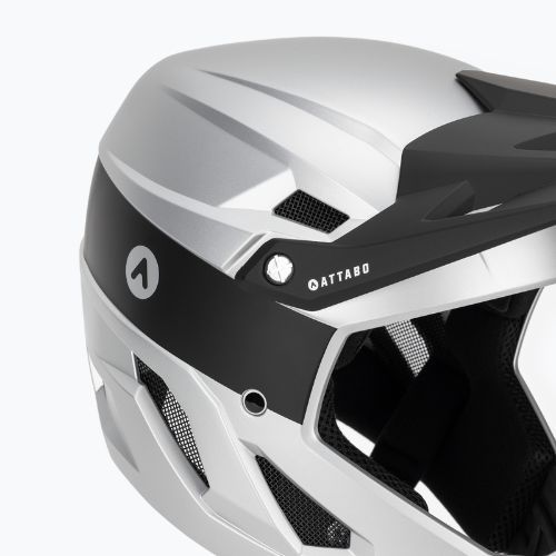 Bike helmet ATTABO State 1.0 full face silver