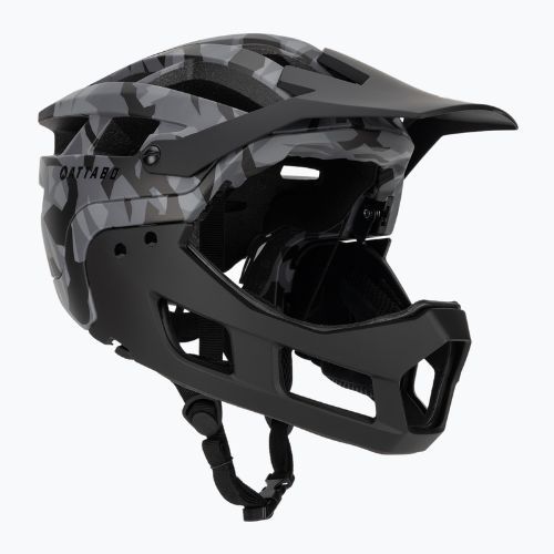 Bike helmet ATTABO  State 2.0 full face gray