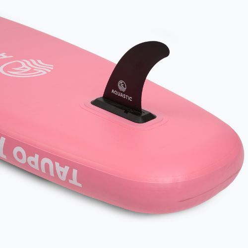 Set board SUP inflatable AQUASTIC Taupo 10'8" allround pink