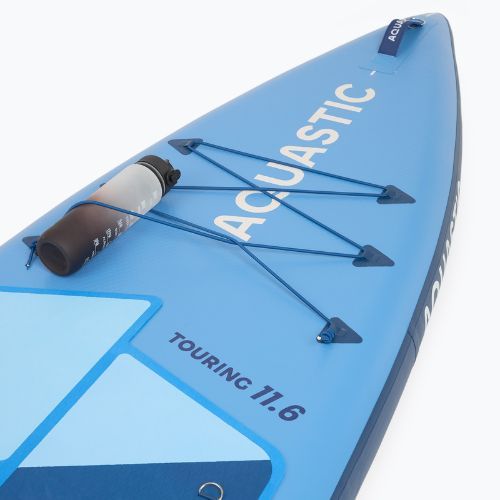 Set board SUP inflatable AQUASTIC Touring 11'6" blue