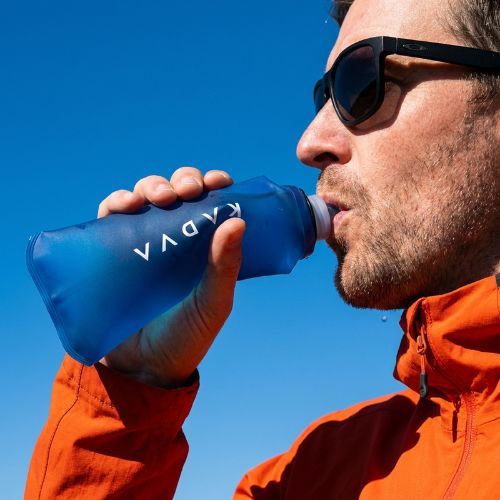 KADVA softflask Flowbie 500 ml blue soft bottle