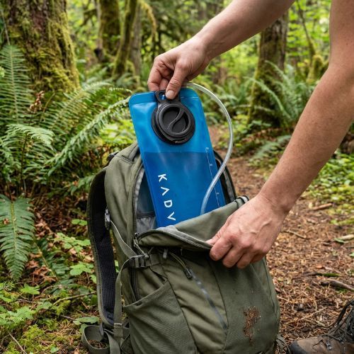Hydration bladder KADVA Flowbie ClickFit 2 l blue