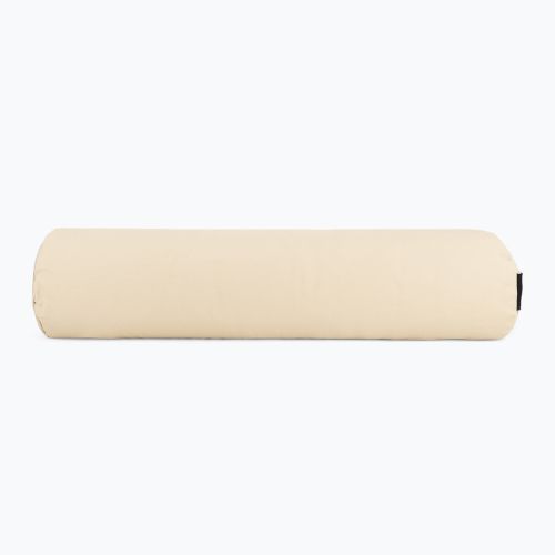 Yoga bolster with buckwheat hulls XTREXO Contempla beige