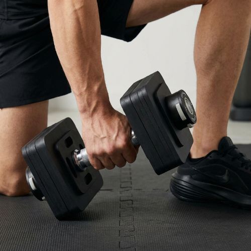 Dumbbell adjustable XTREXO 15 kg black