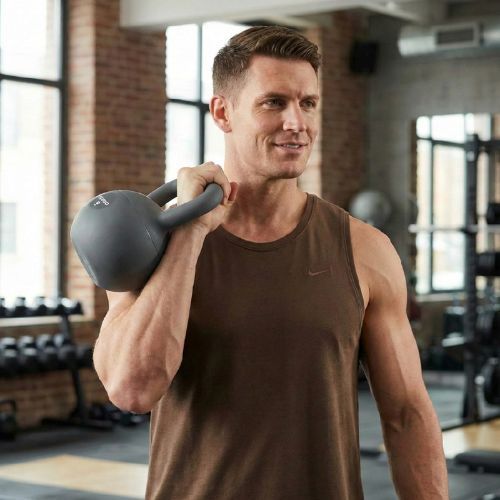 Soft kettlebell XTREXO 12 kg grey