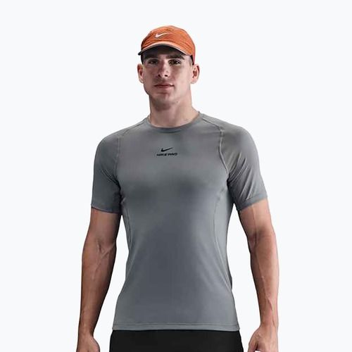 Men's training T-shirt Nike Pro Training Dri-Fit smoke grey/black