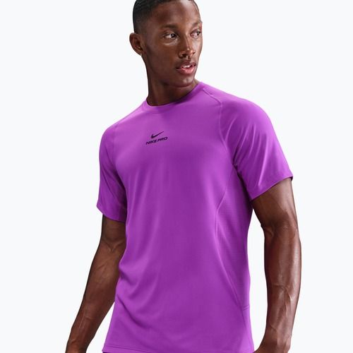 Men's training T-shirt Nike Pro Training Dri-Fit vivid purple/black