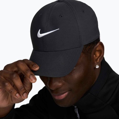 Baseball cap Nike Dri-FIT Club dark smoke grey/white