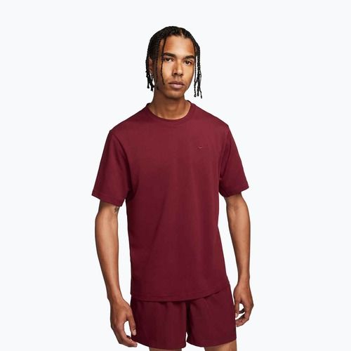 Men's training T-shirt Nike Dri-Fit Primary dark team red/dark team red