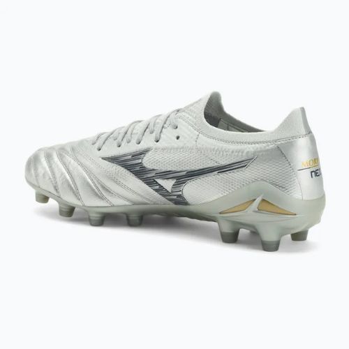 Men's football boots Mizuno Morelia Neo IV β Japan Fg galaxy silver/8605c/coolgray3c