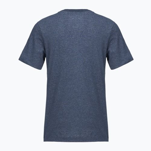 Men's T-shirt Nike Dri-Fit smokey obsidian heather/matte silver