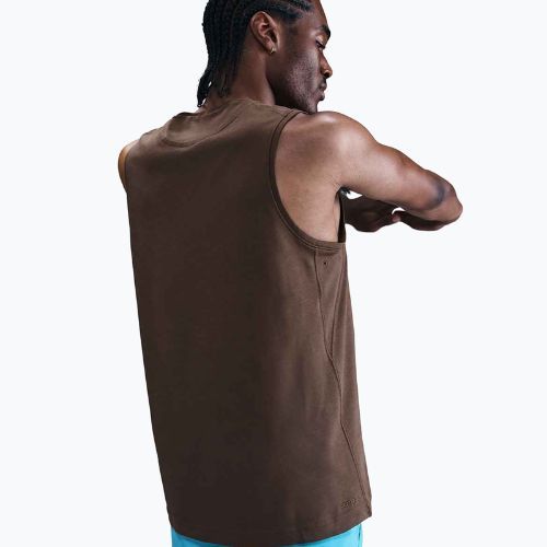 Men's T-shirt Nike Primary Dri-Fit Versatile baroque brown/baroque brown