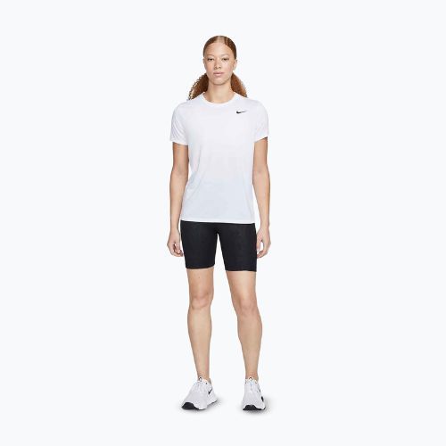 Women's training T-shirt Nike Dri-Fit white/black