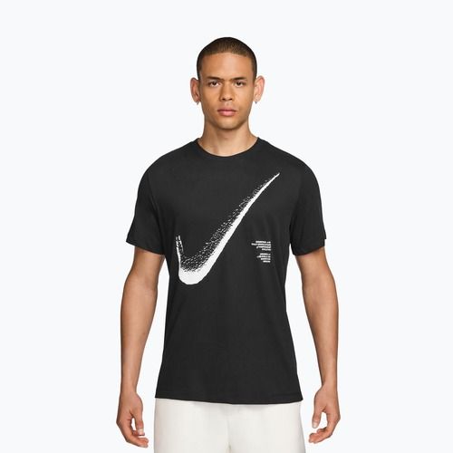 Men's training T-shirt Nike HBR Dri-FIT black/white