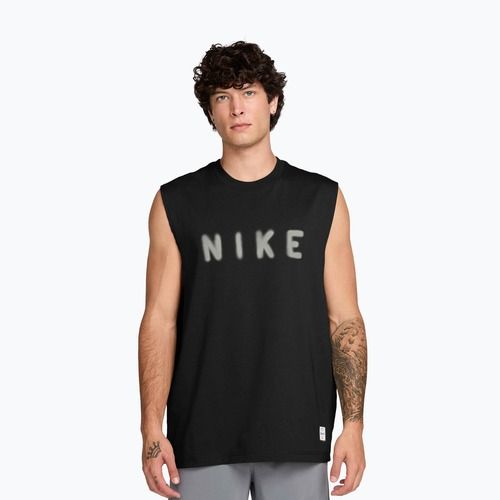 Men's T-shirt Nike Athletic Club Dri-Fit black/black