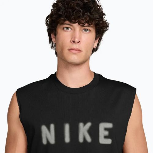 Men's T-shirt Nike Athletic Club Dri-Fit black/black