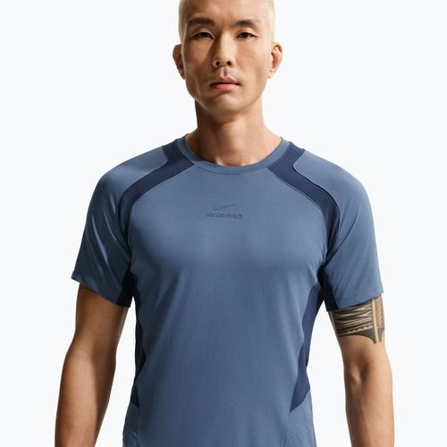 Men's training T-shirt Nike Pro Training Dri-Fit diffused blue/diffused blue