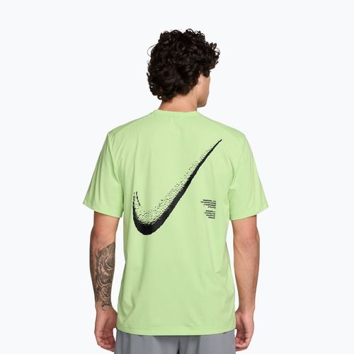 Men's T-shirt Nike Hyverse Dri-Fit GFX light liquid lime/black