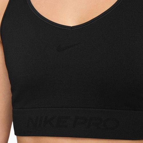 Women's T-shirt Nike Pro Seamless Dri-Fit Cropped black