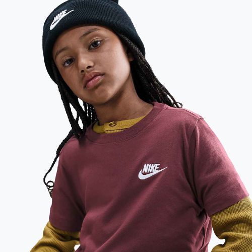 Children's T-shirt Nike Sportswear dark team red