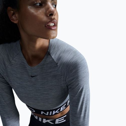 Women's training longsleeve top Nike Pro 365 Dri-Fit smoke grey/heather