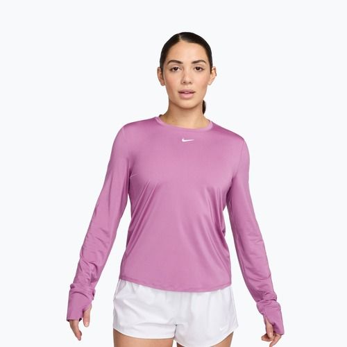 Longsleeve training Nike One Classic Dri-Fit light magenta/white