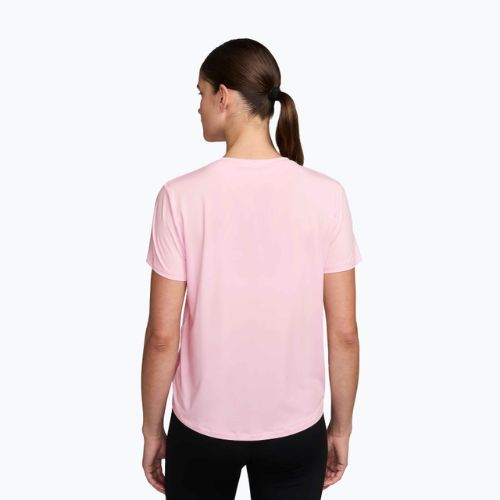 Women's T-shirt Nike One Classic Dri-Fit pink foam/white