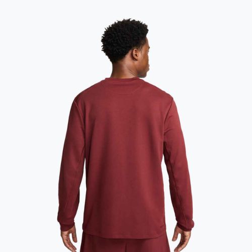 Men's longsleeve Nike Primary Dri-Fit Versatile dark team red/dark team red