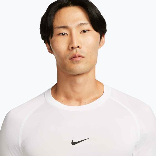 Men's training T-shirt Nike Pro Dri-Fit Tight Fitness white/black
