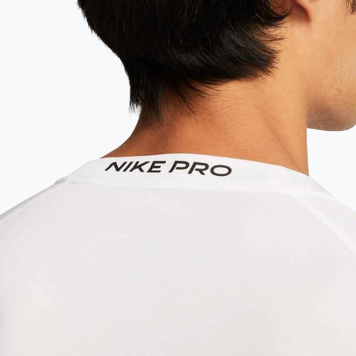 Men's training T-shirt Nike Pro Dri-Fit Tight Fitness white/black