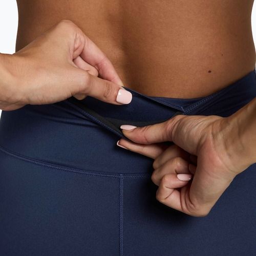 Women's shorts Nike One High-Waisted Biker 8" midnight navy/white