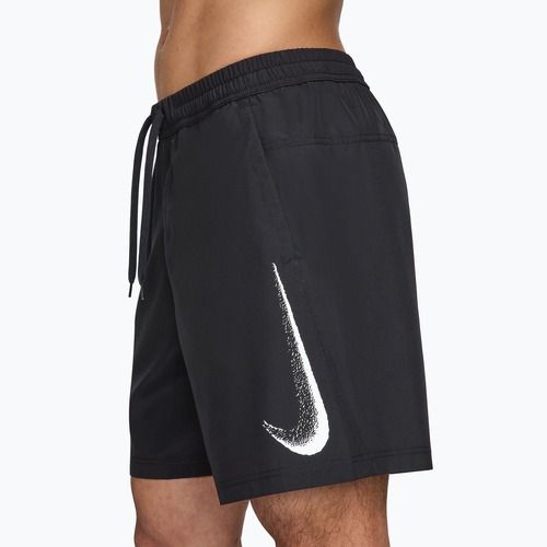 Men's training shorts Nike Form Dri-Fit GFX 7" black/white