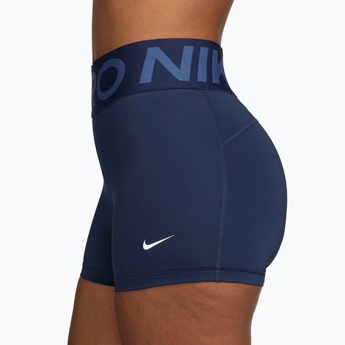 Women's shorts Nike Pro Sculpt High Waisted 3" Biker midnight navy/white