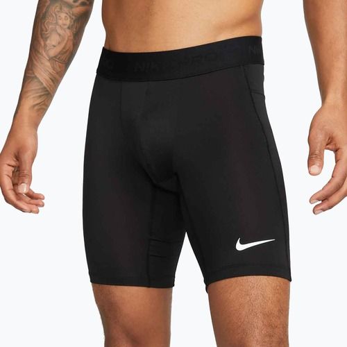 Men's training shorts Nike Pro Dri-Fit Fitness Long black/white