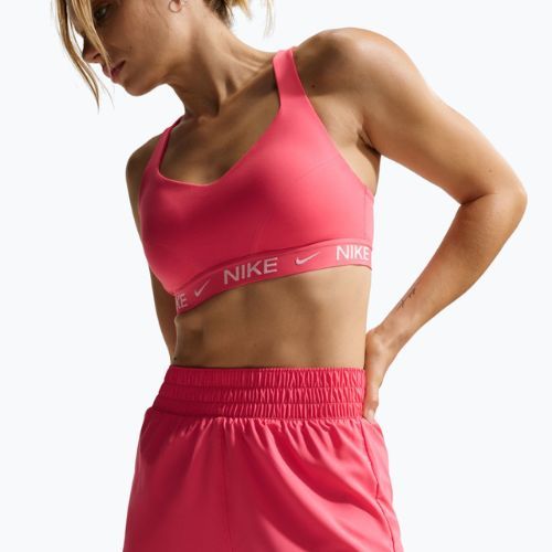 Women's shorts Nike One Dri-Fit High-Waisted 3" 2In1 sea coral/white