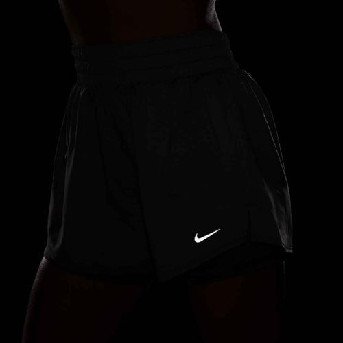 Women's shorts Nike One Dri-Fit High-Waisted 3" 2In1 smoke grey/heather