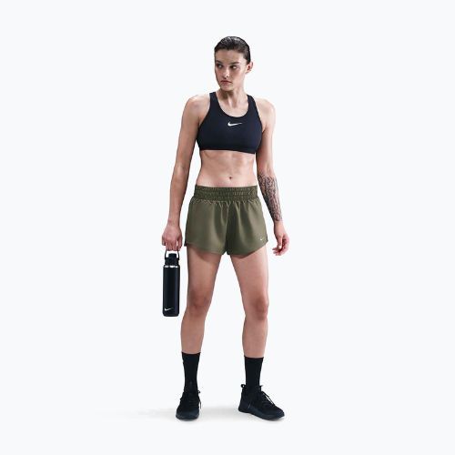 Women's shorts Nike One Dri-Fit 3" medium olive