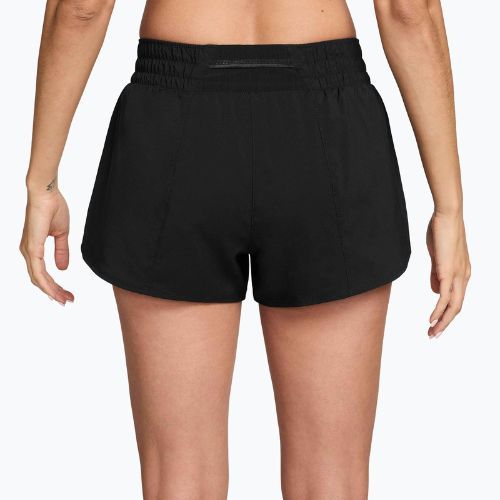Women's shorts Nike One Dri-Fit 3" black/white