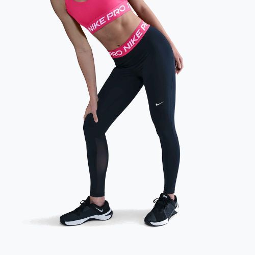 Women's leggings Nike Pro 365 Tight black/rush pink/white