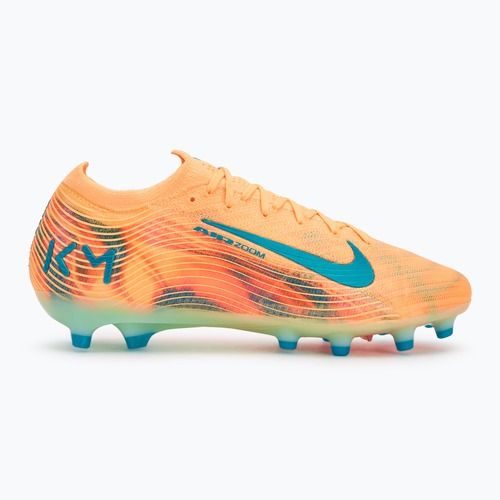 Men's football boots Nike Zoom Vapor 16 Elite Kylian Mbappe AG-Pro melon tint/igloo/neo turquoise