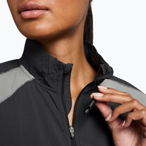 Women's running jacket Nike Swift UV Repel black/iron grey